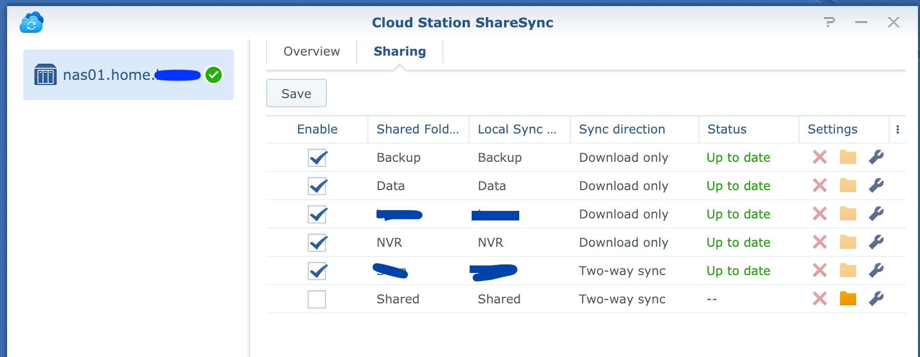 synology cloud station backup time