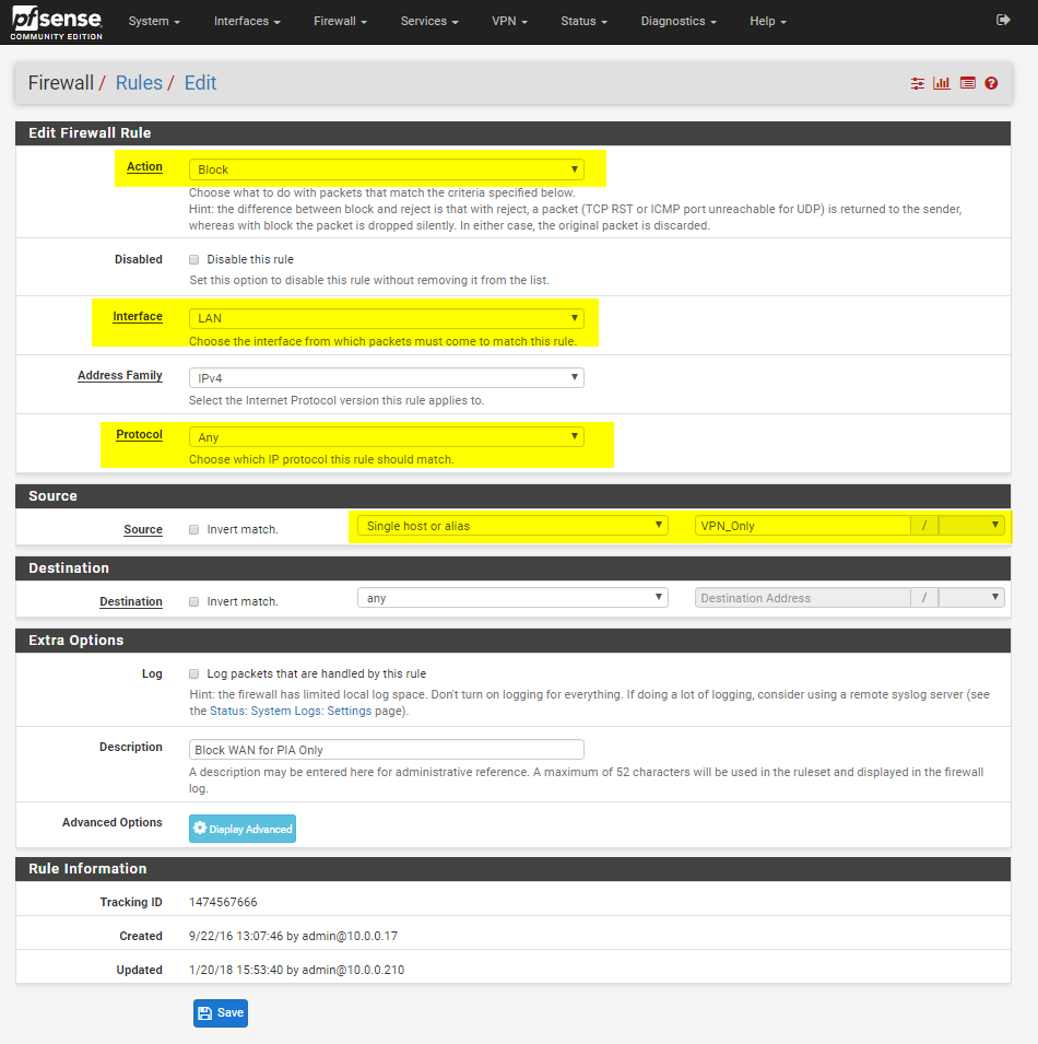 Private Access VPN on pfSense (Last Updated 08/2020)