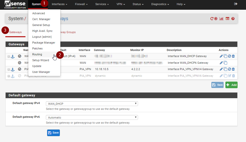 pfsense vpn monitor ip