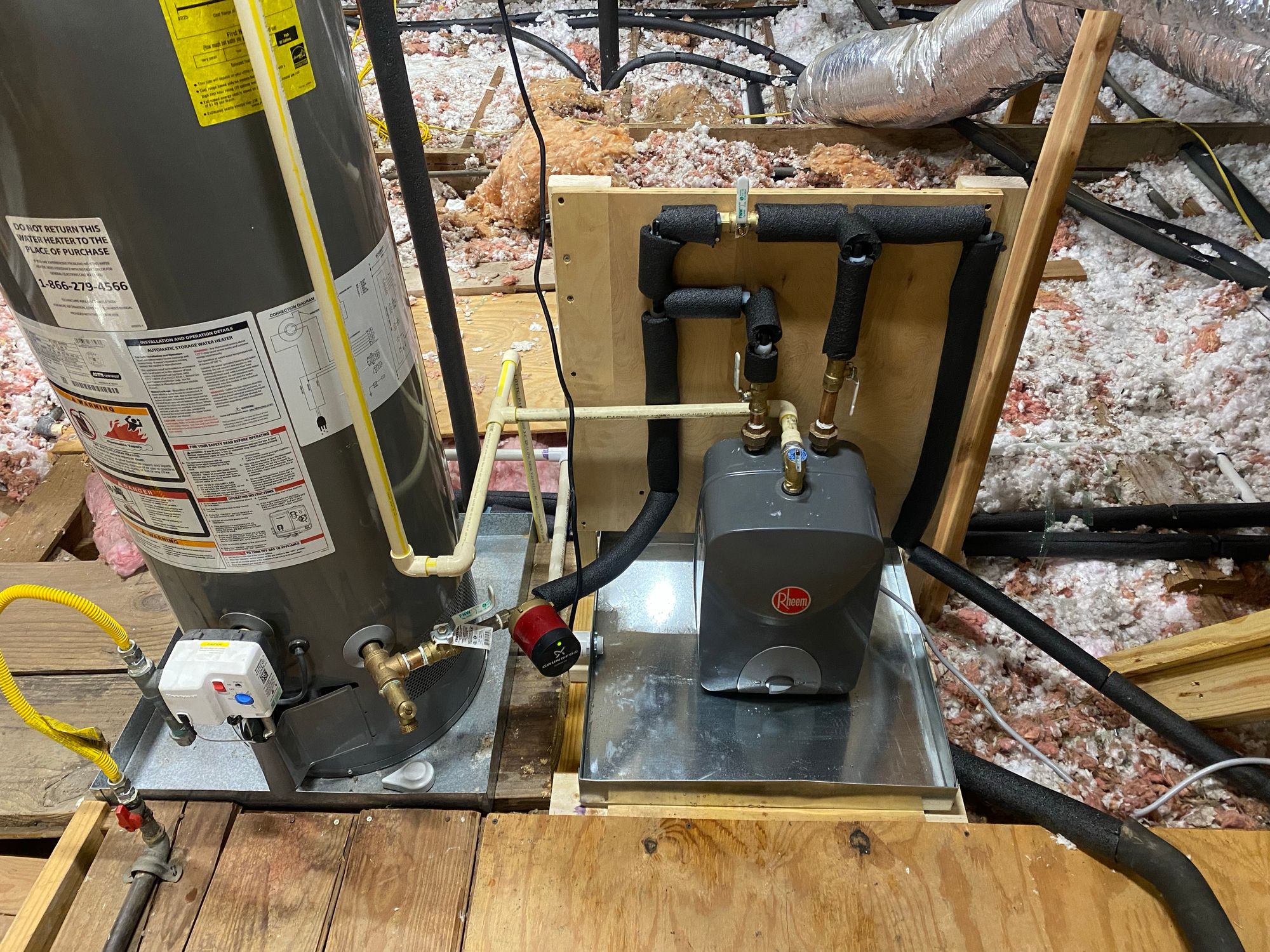 Redundant Water Heater - Never be without hot water