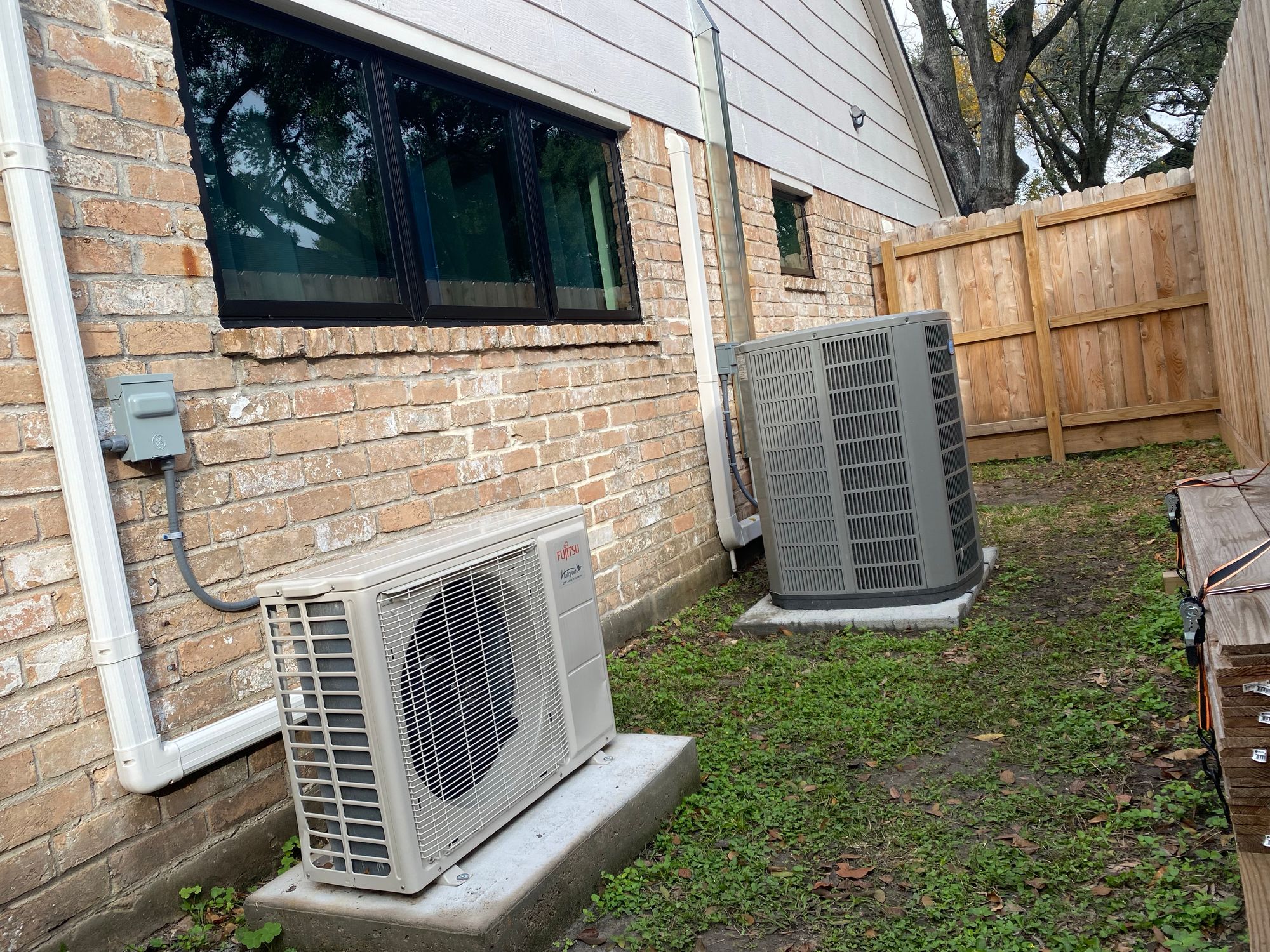 Redundant Heating and Cooling with Mini Split heat pumps