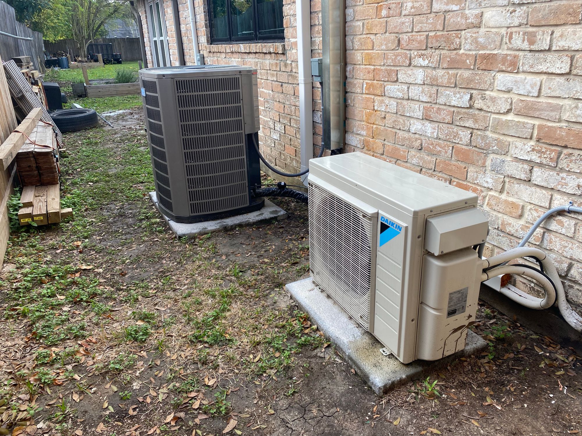 Redundant Heating and Cooling with Mini Split heat pumps