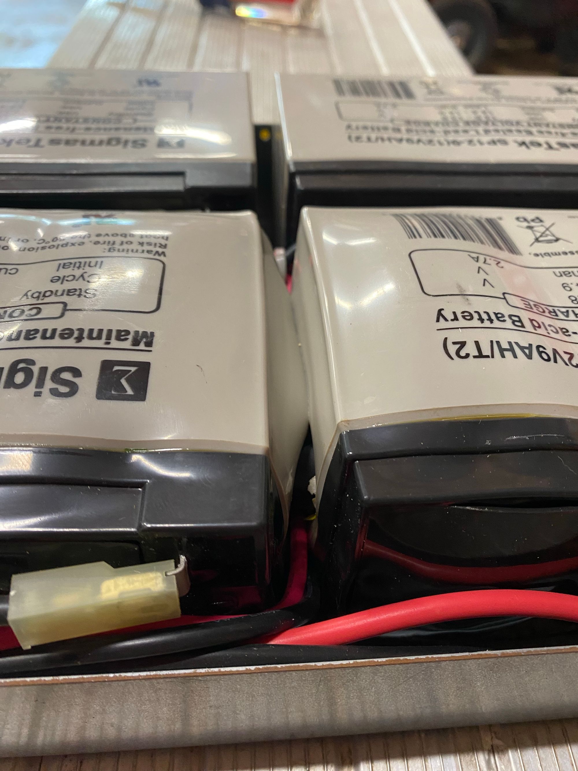 Melted UPS Batteries