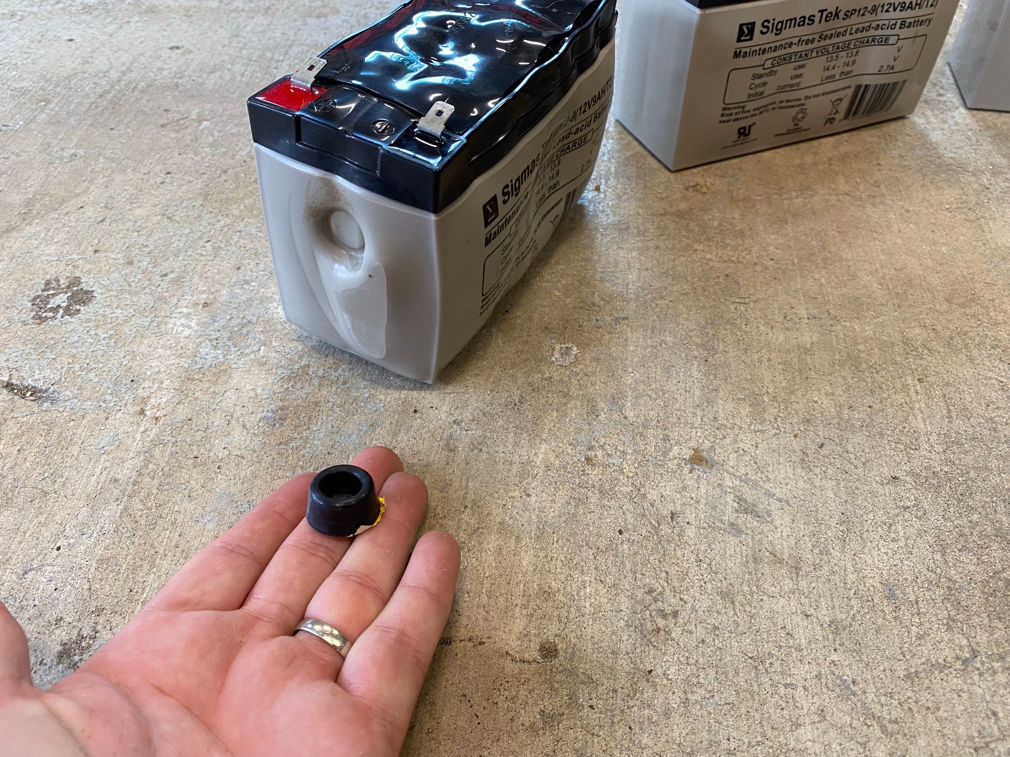 Melted UPS Batteries