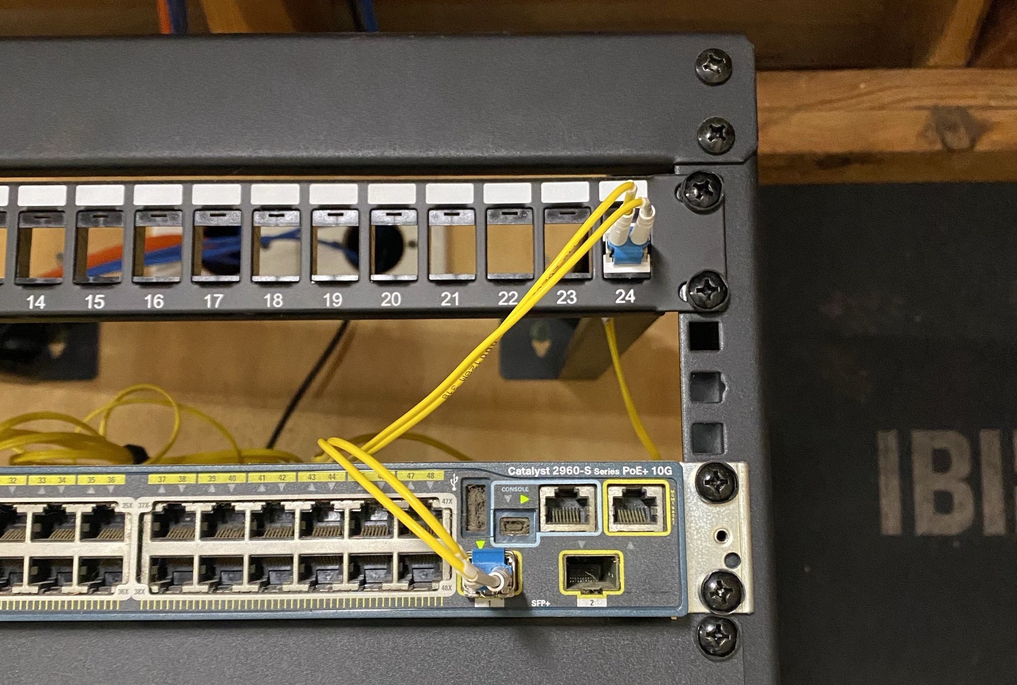 Multimode fiber (MMF) to Singlemode Fiber (SMF) Detached Garage Fiber Backhaul Upgrade