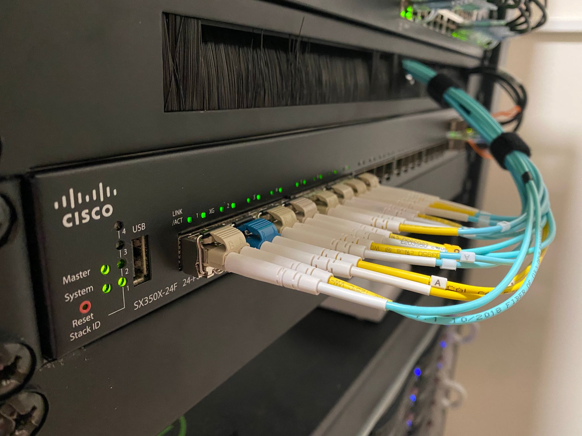 Network Upgrades - 10G Fiber, 5G WAN Failover, new switches