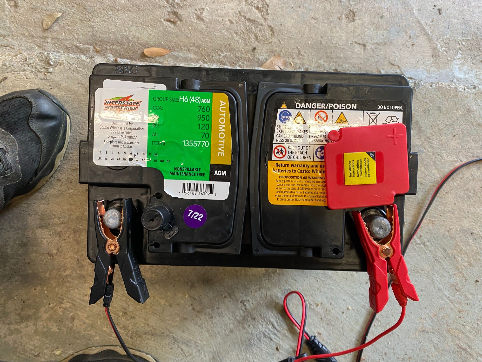 Replacing and Upgrading the 12v battery in my Generac RG027