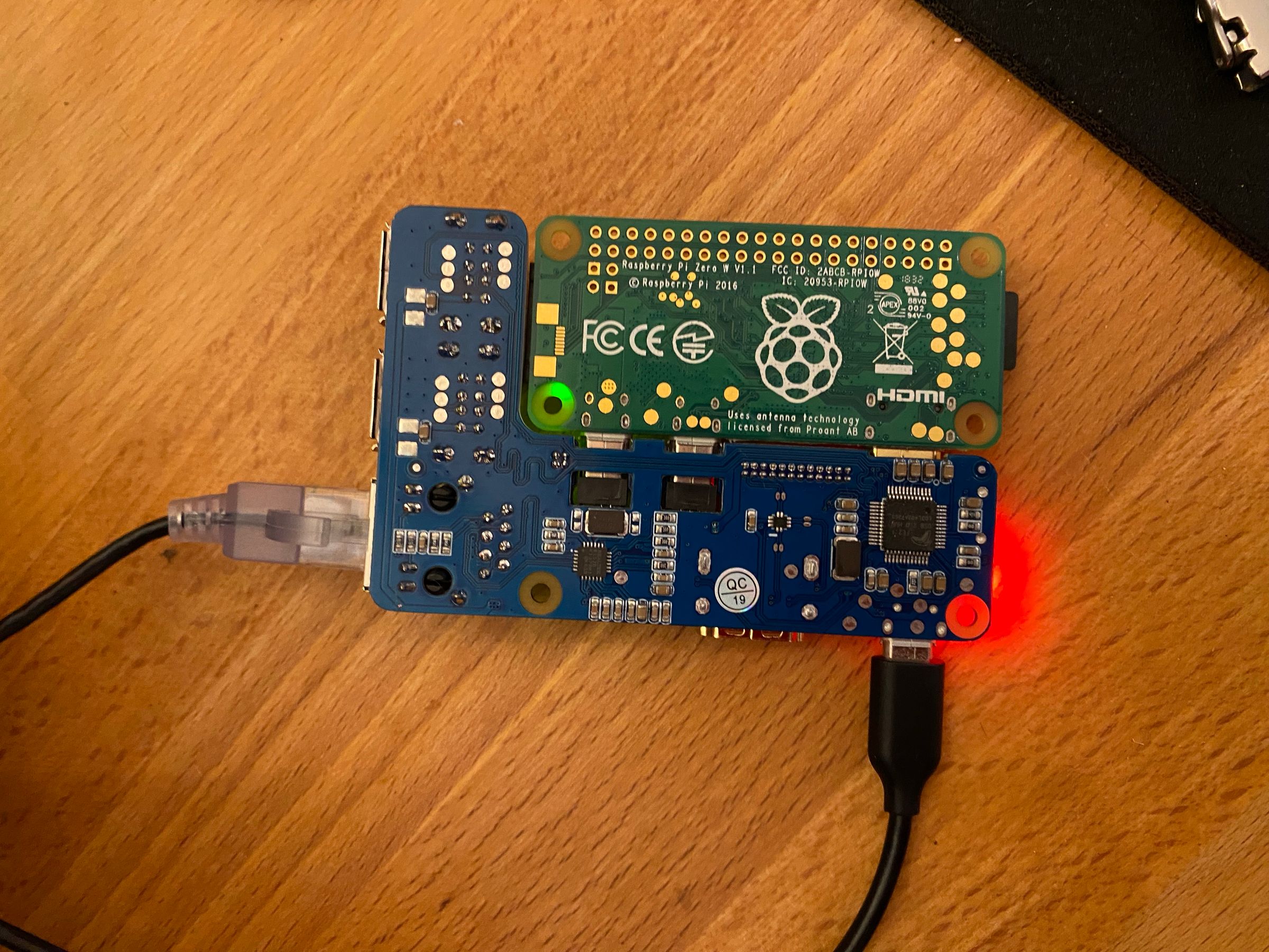 Turn a Raspberry Pi Zero into a full Raspberry Pi with Ethernet