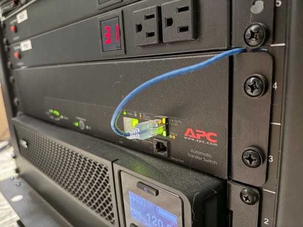 Automatic Transfer Switch PDU in The Homelab - Does it make sense?